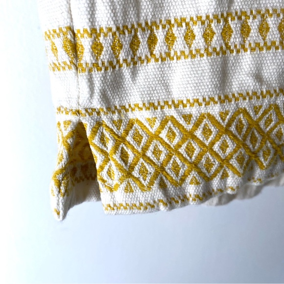 LOFT Yellow White Riviera Short - Picture 3 of 6